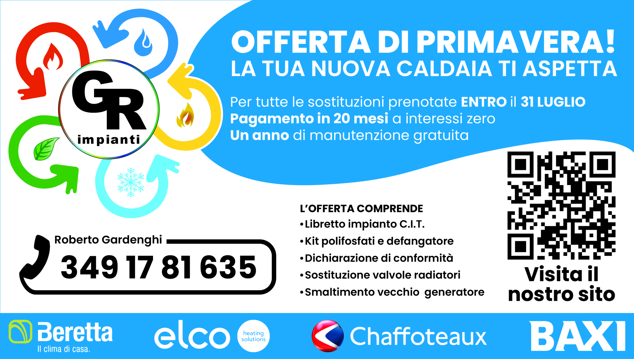 GR IMPIANTI di Gardenghi Roberto_Promo primavera _ Maggio 2024