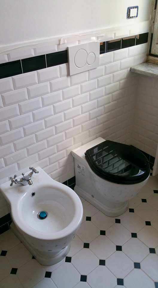 Ristrutturazione bagno, stile retrò 3